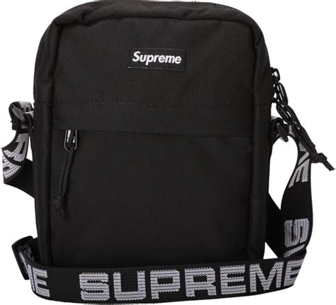 2008 black supreme messenger bag -gucci -gg|Supreme Supreme 2008 Fall/Winter Shoulder Messenger Bag.